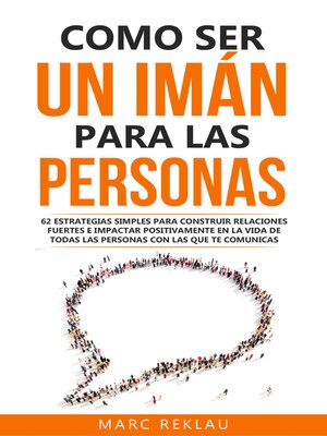 Como ser un imán para las personas - ebook
